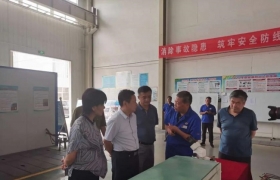 河南省科技厅副厅长陈志强到中南钻石南阳分公司调研企业科技创新工作