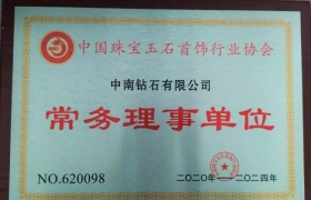 喜讯！中南钻石公司当选中宝协常务理事单位