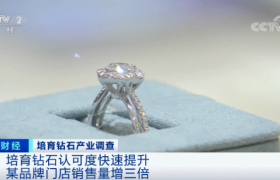 央视：销量暴增300%！6个月内订单已排满！人造钻石火了