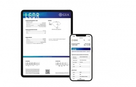 GIA投放55美元的培育钻石精简版数字分级报告