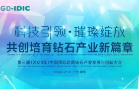 2024年8月8-9日，第三届（2024年）中国国际培育钻石产业发展与创新大会诚邀您参与