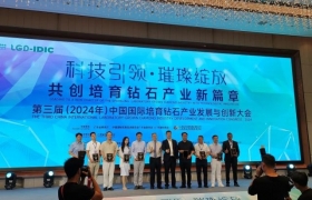 中国地质大学北京郑州研究院赴广州参加第三届（2024年）中国国际培育钻石产业发展与创新大会