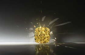 俄罗斯史上最大钻石“新太阳”首次亮相叶卡捷琳堡