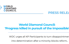 政治纷争扼杀行业发展，金伯利进程迪拜会议留下遗憾